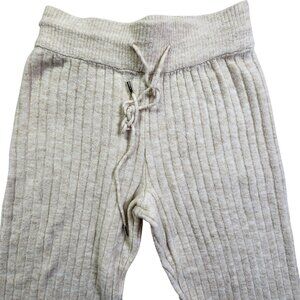 Free People Intimately Ribbed Knit Lounge Pants Beige S